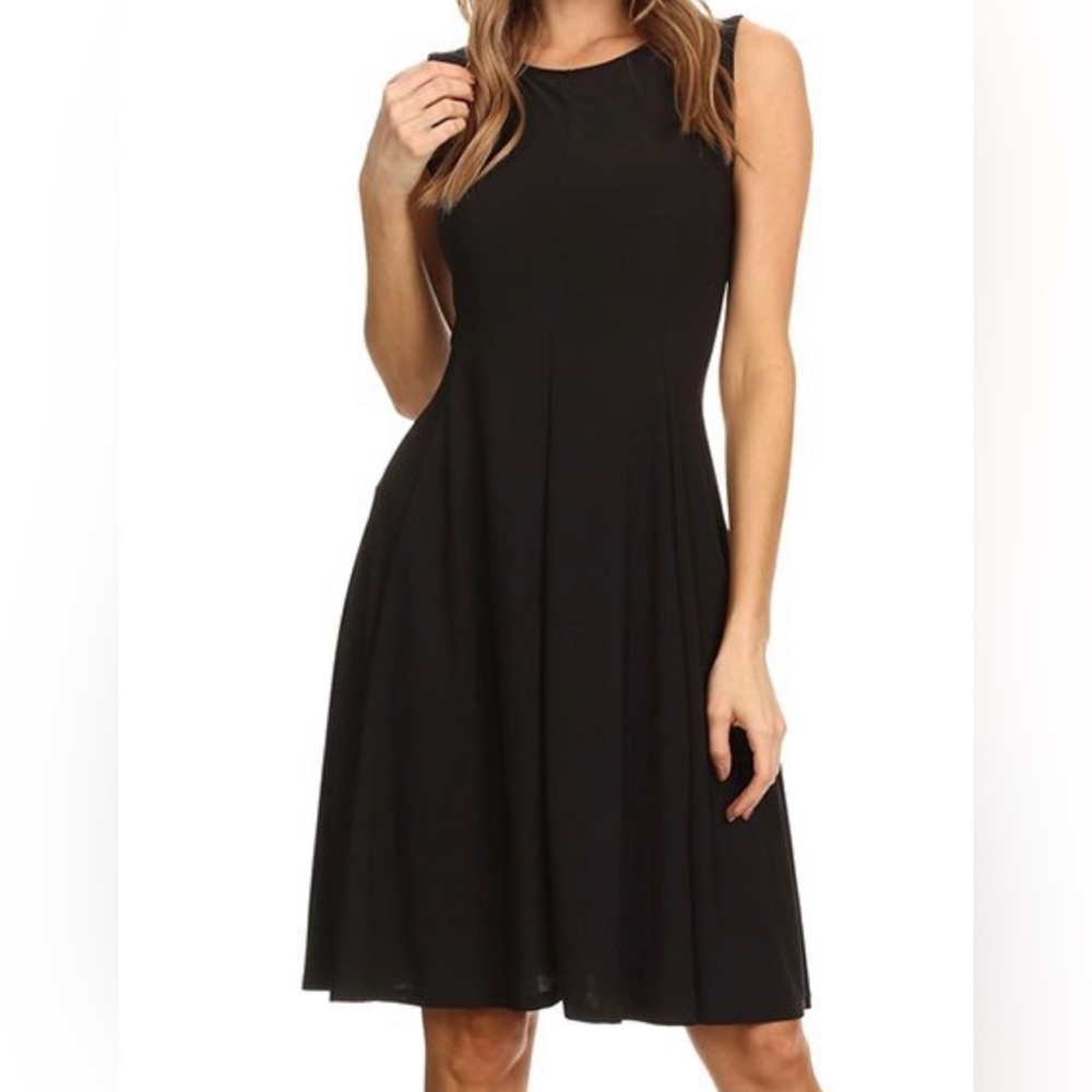 Black A-Line Dress